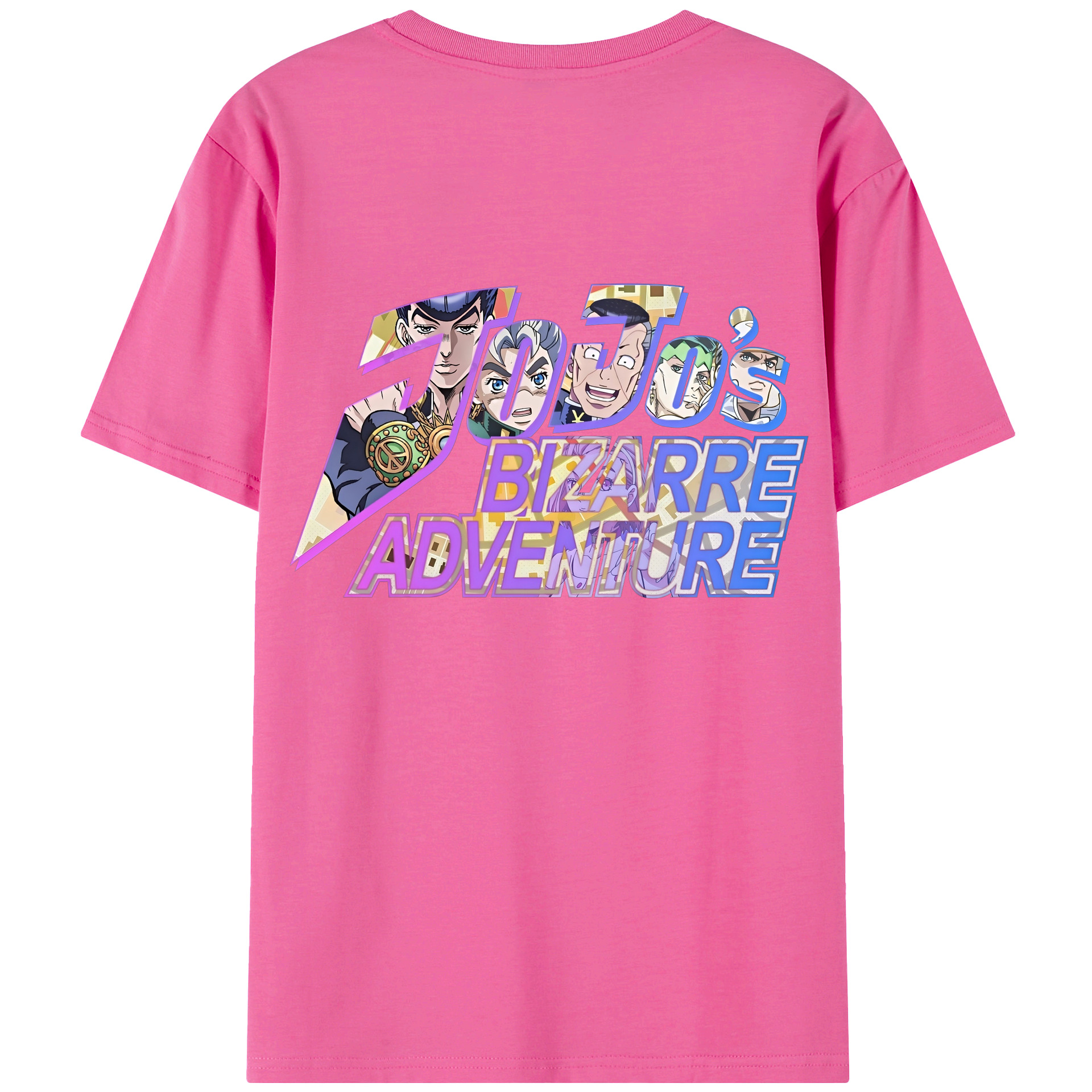 （画像用） ジョジョの奇妙な冒険 JoJo's Bizarre Adventure レディース半袖Tシャツ(バックプリント)